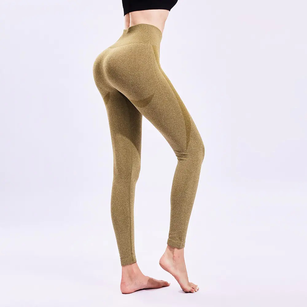 Women's Seamless High Waisted Stretch Leggings