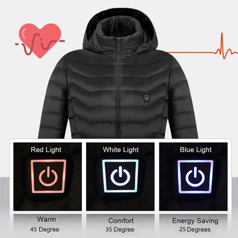 Winter USB Thermal Heated Jacket