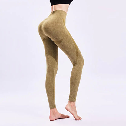 Women's Seamless High Waisted Stretch Leggings