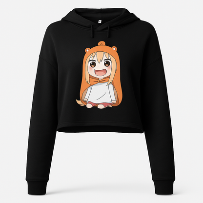 Bella Cropped Hoodie – Trendy Raw Fit