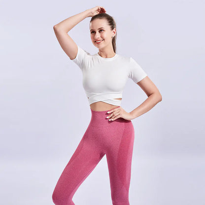 Women's Seamless High Waisted Stretch Leggings
