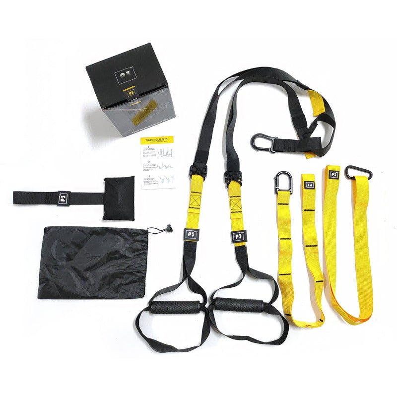 Fitness Suspension Training Belt Home P3 - TRX (Ceinture d'Entraînement en Suspension P3 - TRX) - Athlyos