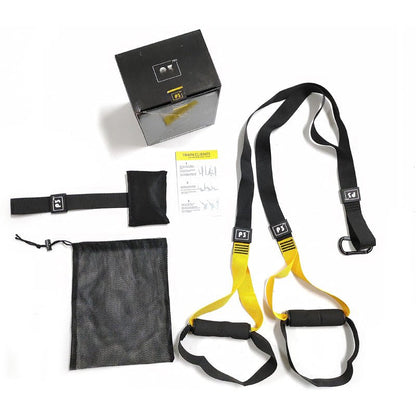 Fitness Suspension Training Belt Home P3 - TRX (Ceinture d'Entraînement en Suspension P3 - TRX) - Athlyos