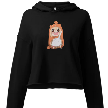 Bella Cropped Hoodie – Trendy Raw Fit