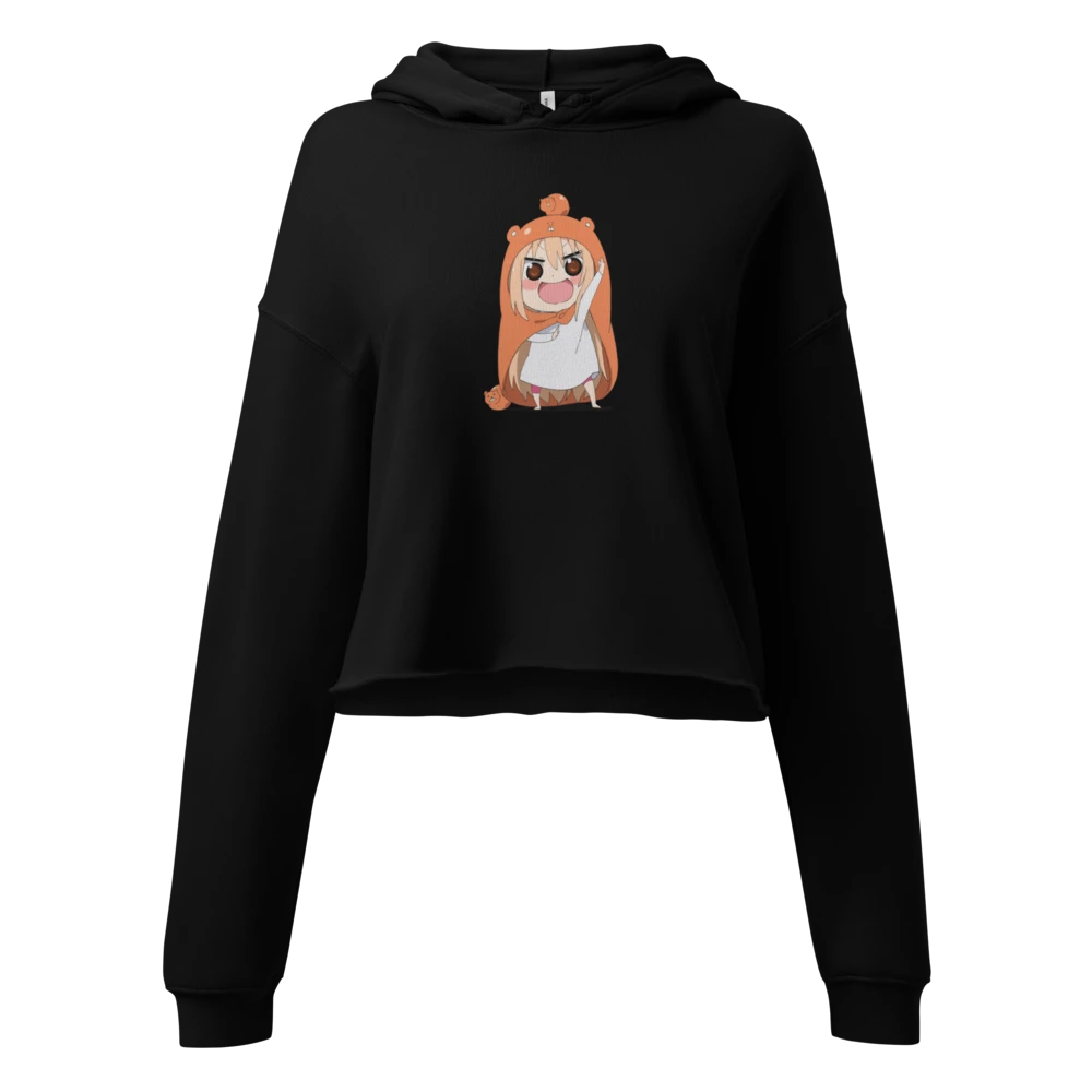 Bella Cropped Hoodie – Trendy Raw Fit