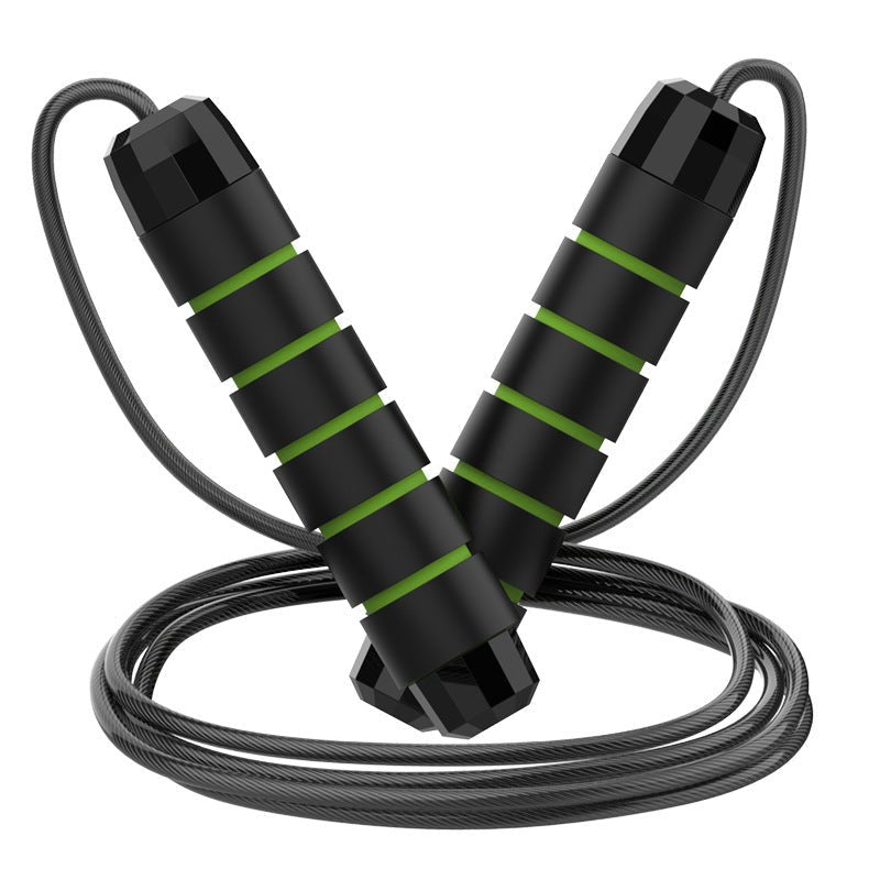 Steel Wire Skipping Rope – Corde à Sauter de Compétition et Entraînement avec Poids pour Adultes et Enfants - Athlyos